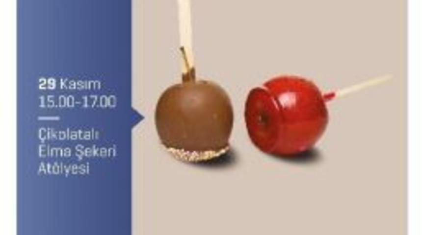 Kadınlara &Ccedil;ikolatalı Elma Şekeri Yapımı &Ouml;ğretilecek