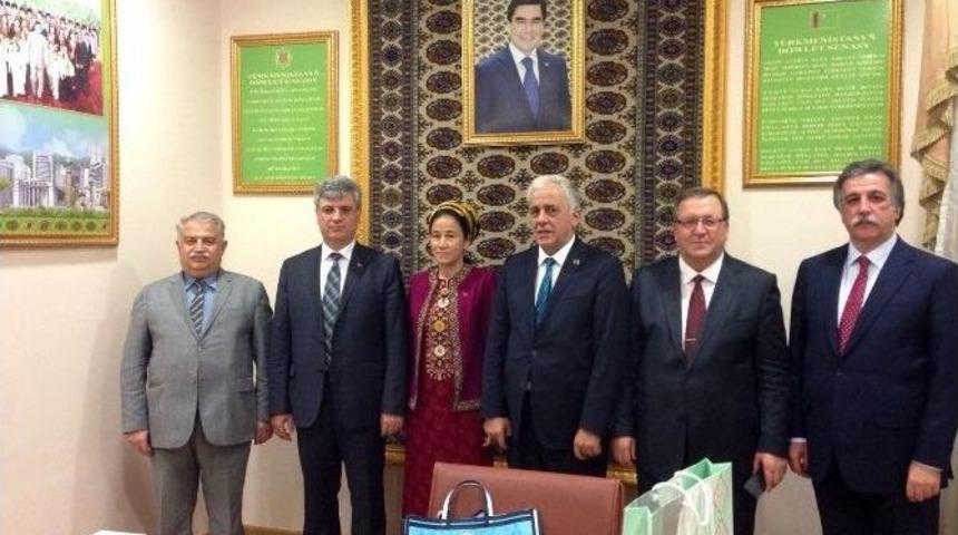 T&uuml;ba Heyeti T&uuml;rkmenistan&rsquo;ı Ziyaret Etti