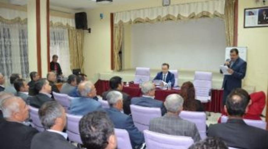 G&ouml;lbaşı İl&ccedil;esinde K&ouml;ylere Hizmet G&ouml;t&uuml;rme Birliği Olağan Meclis Toplantısı Yapıldı