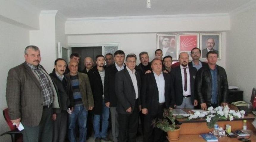 Veyis Akşit Sandıklı&rsquo;da Chp İl&ccedil;e Başkanlığına Adaylığını A&ccedil;ıkladı