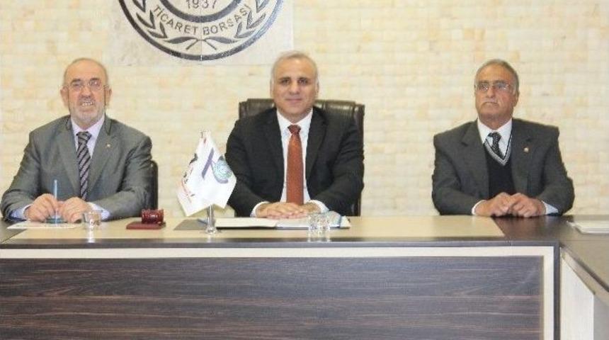 Elazığ Ticaret Borsası 2015 Yılının Son Toplantısını Yaptı