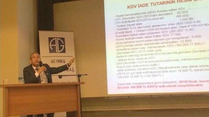 Gelibolu&rsquo;da Muhasebe Semineri D&uuml;zenlendi