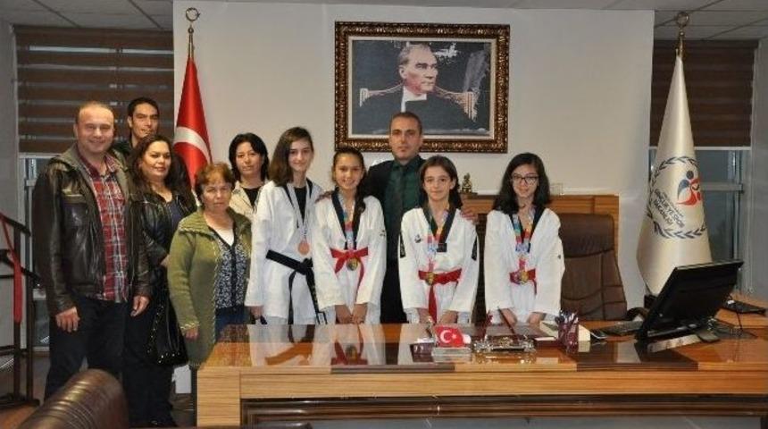 Taekwondo&rsquo;nın Şampiyonlarından Ocak&rsquo;a Ziyaret