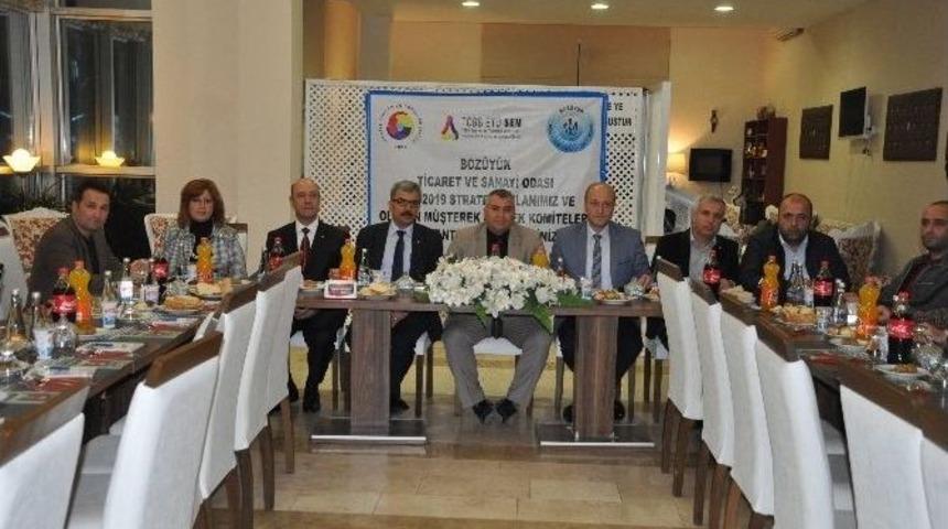 Boz&uuml;y&uuml;k Tso 6&rsquo;ncı M&uuml;şterek Meslek Komiteleri Toplantısı