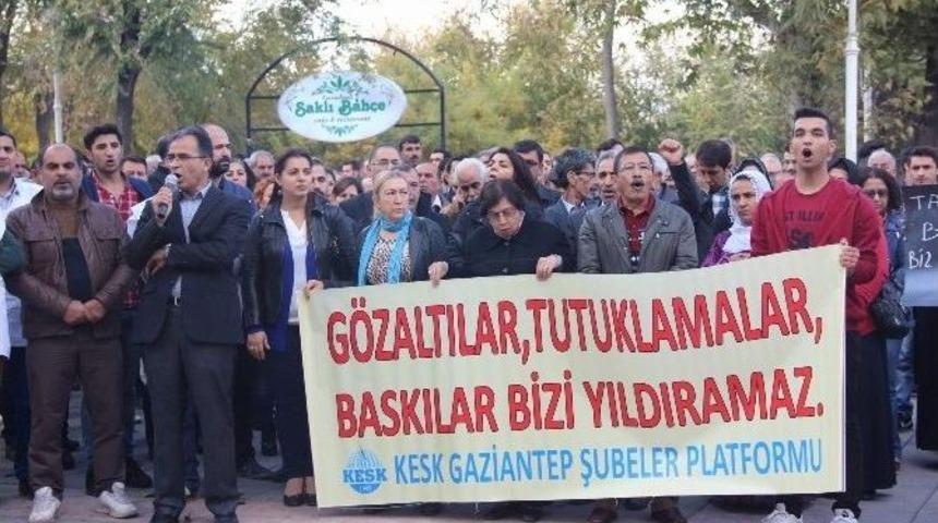 Gaziantep İhd&rsquo;den Tahir El&ccedil;i&rsquo;nin &Ouml;ld&uuml;r&uuml;lmesine Protesto