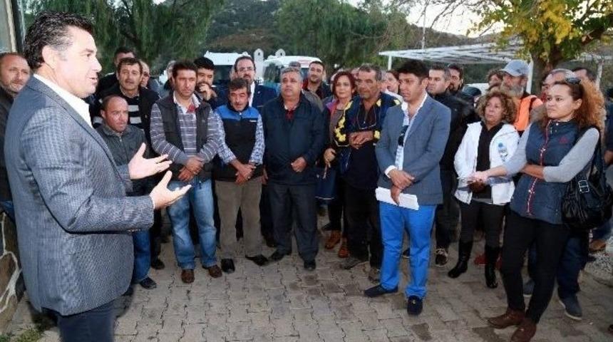 Başkan Kocadon, Gerişlileri Ziyaret Etti