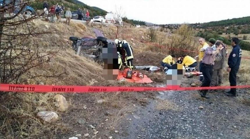 Denizli&rsquo;de Kaza: 2 &Ouml;l&uuml;