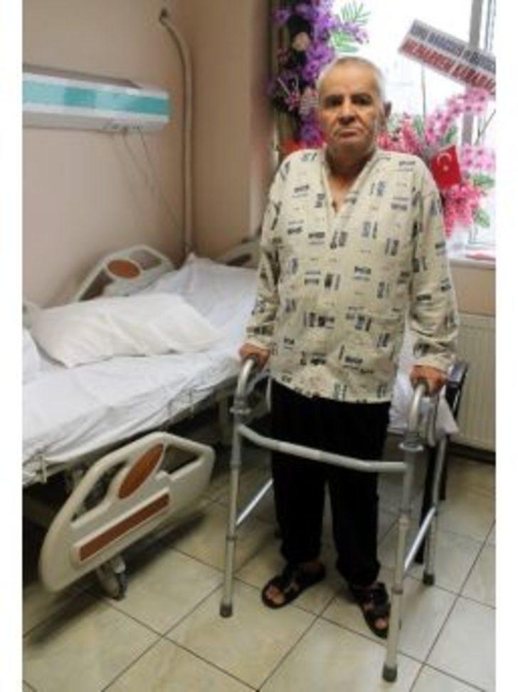 Belinden Aşağısı Felç Olan Kıbrıs Gazisi Ameliyatla Ayağa Kalktı