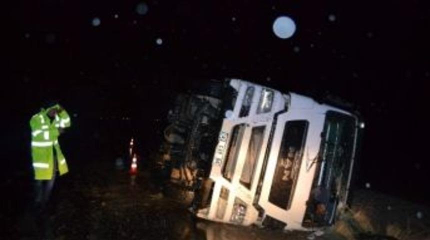 Kulu&rsquo;da Trafik Kazası: 1 Yaralı