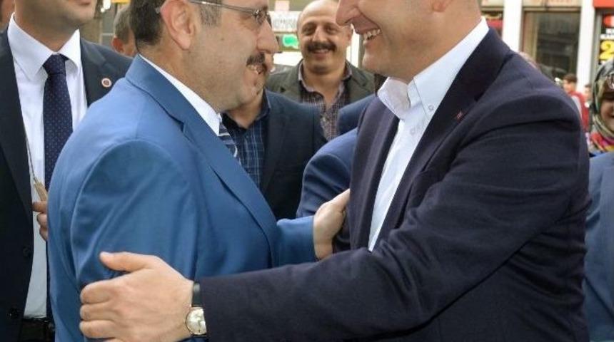 Bakan Soylu, Ortahisar Belediyesini Ziyaret Etti