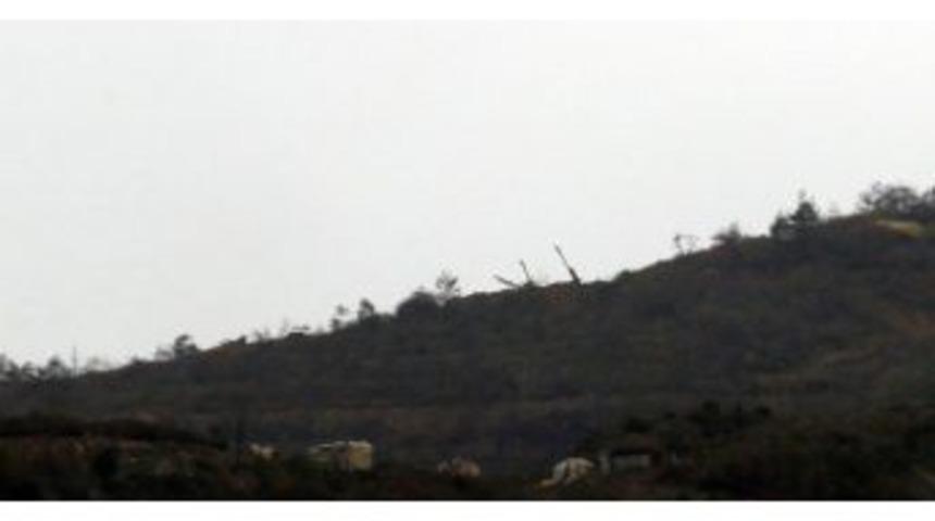 Türkmen Dağları’nı Vuran Obüsler Görüntülendi