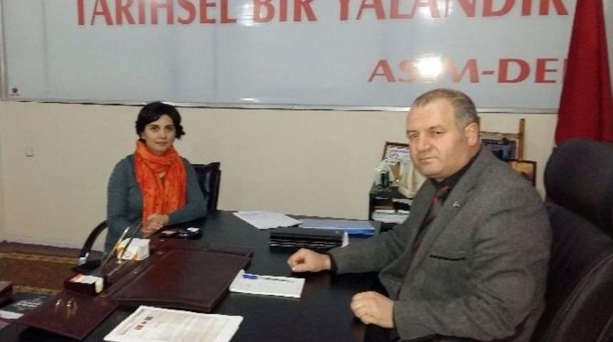 Azerbaycanlı Yazar Roya Refiyeva&rsquo;dan Asimder&rsquo;e Ziyaret