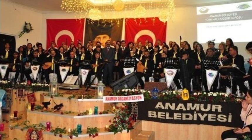 Anamur Belediyesi Thm Korosu Konser Verdi