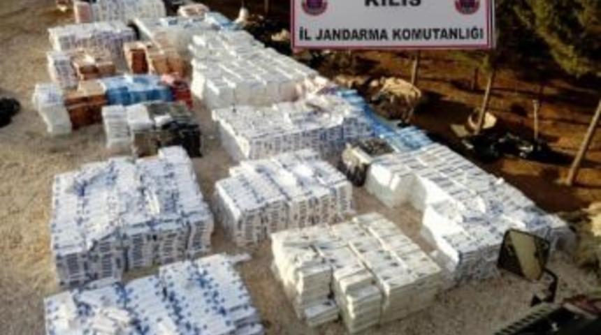 Sınırda 13 Bin Paket Ka&ccedil;ak Sigara Ele Ge&ccedil;irildi