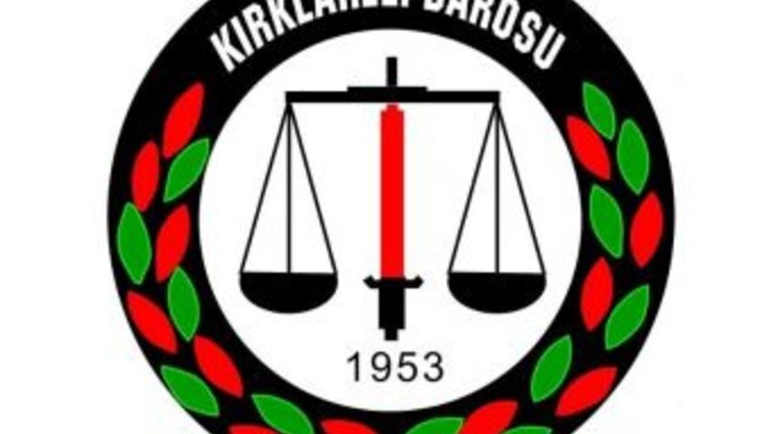 Kırklareli Baro Başkanlığı&rsquo;ndan Kınama