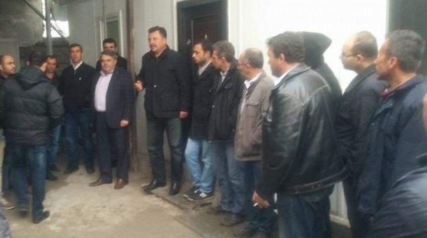 Bor İşletmesinde &Ccedil;alışan Taşeron İş&ccedil;iler Bilgilendirildi