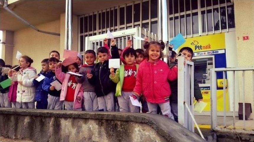 Anasınıfı &Ouml;ğrencileri Ptt&rsquo;yi Gezdi