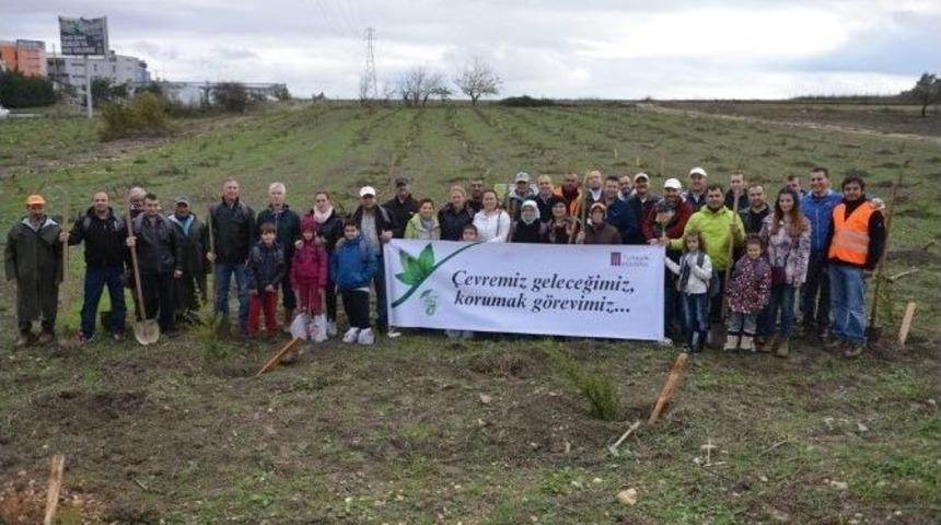 700 Fidan Nil&uuml;fer&rsquo;de Toprakla Buluştu