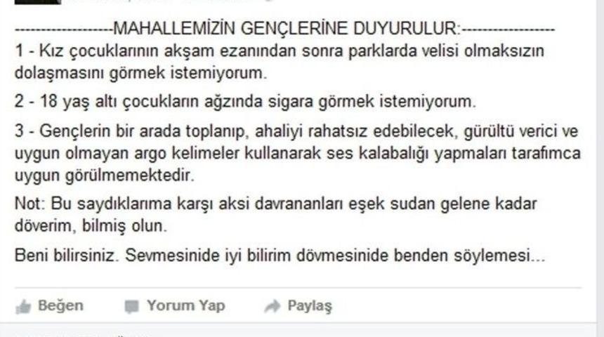 Gebzeli Muhtardan Dikkat &Ccedil;ekici Paylaşım