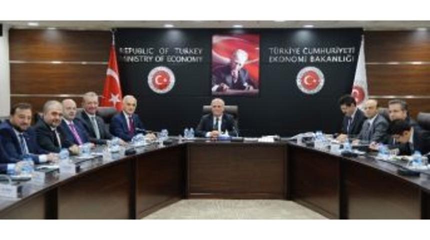 Ekonomi Bakanı Elitaş M&uuml;siad Heyetini Kabul Etti