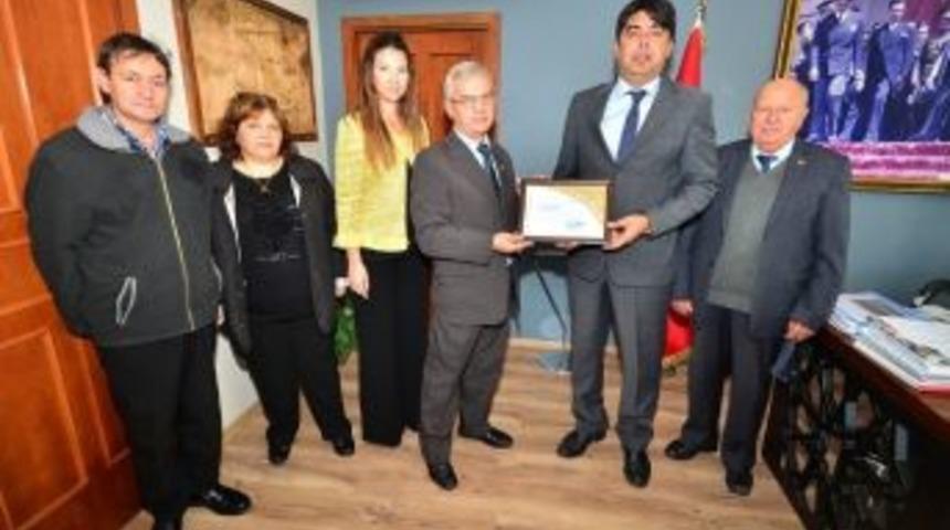 Thk Foça Şubesi’nden Başkan Demirağ’a Teşekkür Ziyareti