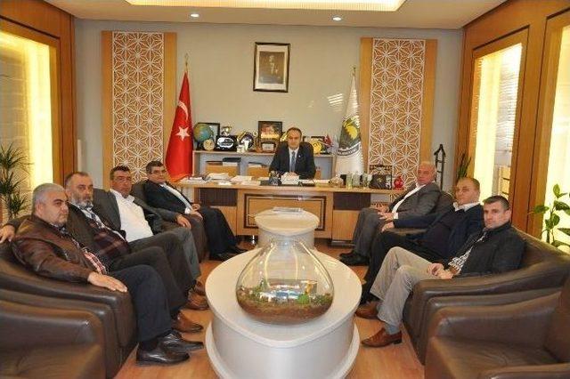 Sarı Otob&uuml;sler İneg&ouml;l Yolunda 1