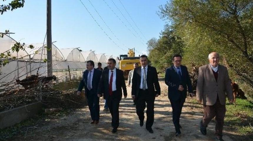 Dsi Daire Başkanlarından Aksu &Ccedil;ayında İnceleme