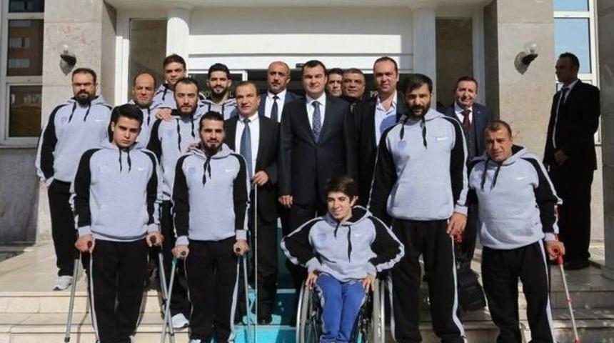 Osman Toprak: "engelli Basketbol Takımımızla Gurur Duyuyoruz"