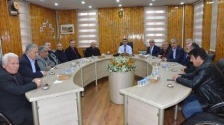 Safranbolu Muhtarlar Derneği&rsquo;nden Başkan Aksoy&rsquo;a Ziyaret
