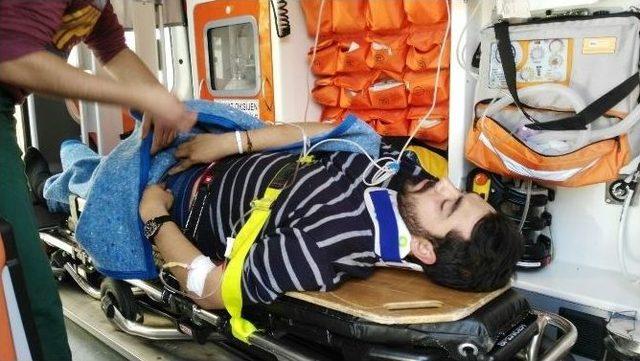 İha Muhabiri Trafik Kazasında Yaralandı