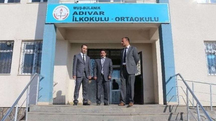 Milli Eğitim M&uuml;d&uuml;r&uuml; Edip&rsquo;ten Okul Ziyareti