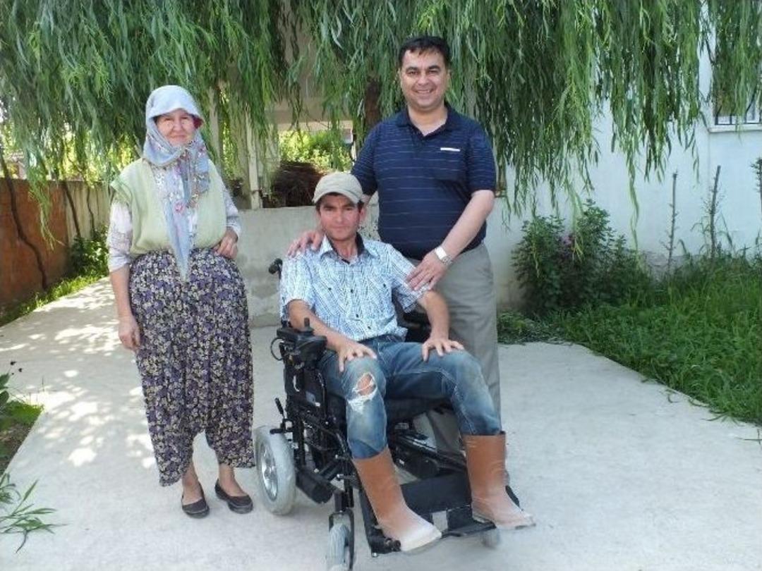 Başkan Kılın&ccedil;, Engellileri Sevindirmeye Devam Ediyor