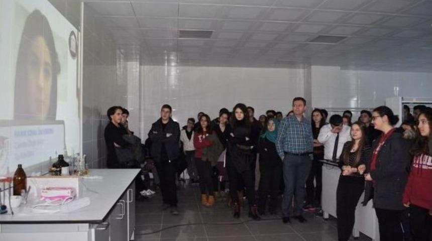 Sosyal Bilimler Lisesi &Ouml;ğrencileri Nk&uuml; Morfoloji Binasını Gezdi