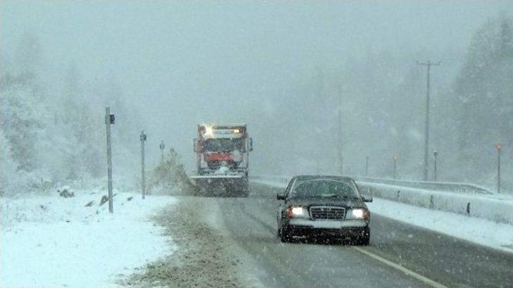 Bolu Kent Merkezi Karla Kaplandı G5