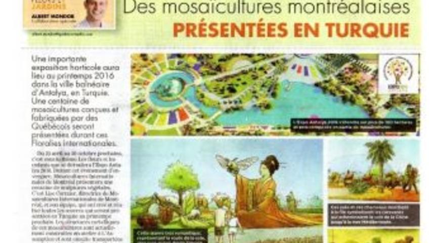 Expo 2016’nın Bitki Heykelleri Kanada Basınında