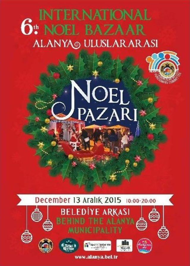 Noel Pazarı Hazırlıkları Tamamlandı