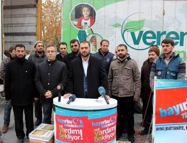 Verenel Derneği’nden Bayırbucak Türkmenleri’ne Yardım