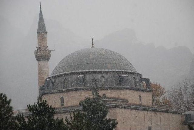 Tokat’ta Kar Yağışı