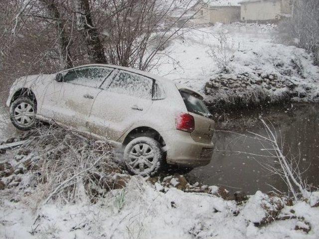 Tokat’ta Kar Yağışı