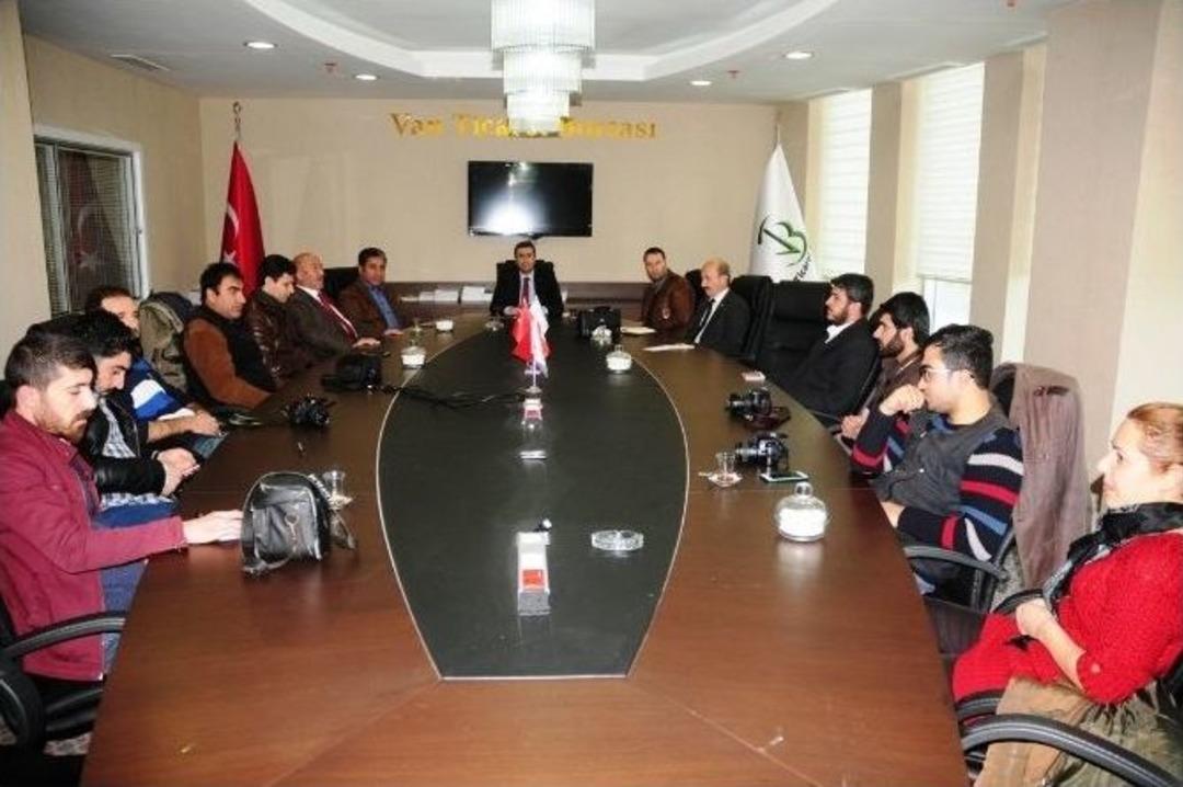 Vatbo Başkanı Memduhoğlu Basın Mensuplarıyla Bir Araya Geldi