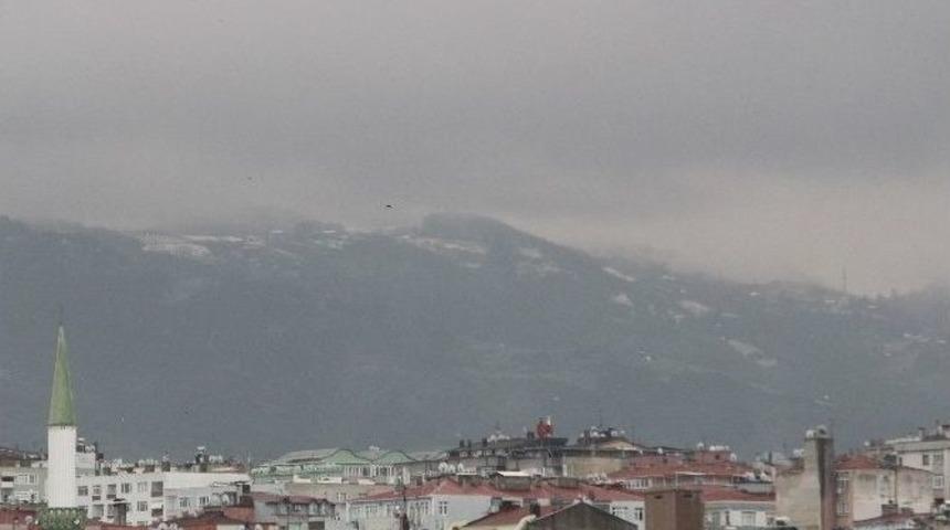 Orta Karadeniz&rsquo;de Kar Yağışı