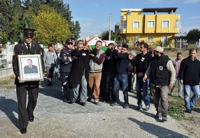 Trafik Kazasında Hayatını Kaybeden Astsubay Tarsus’ta Toprağa Verildi