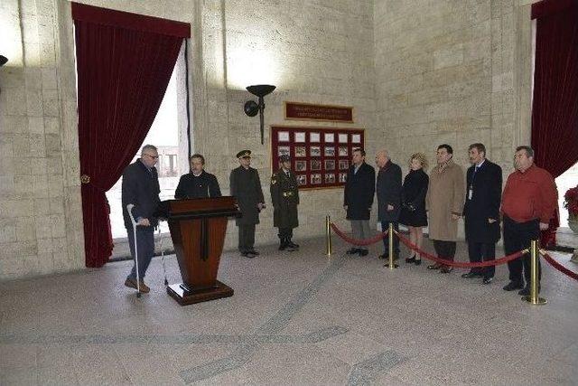 Engelliler Gününde Anıtkabir’de Buluştular