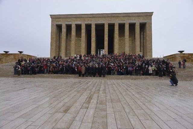 Engelliler Gününde Anıtkabir’de Buluştular