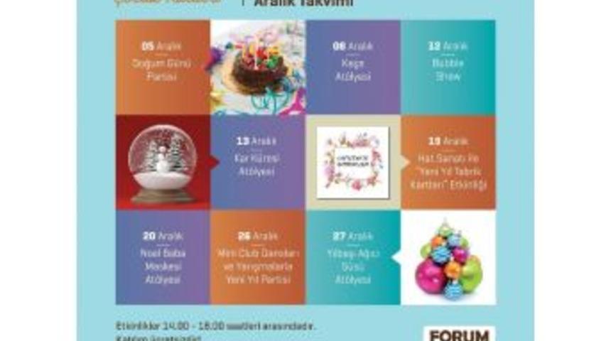 Aralık Ayında Da &Ccedil;ocukları Eğlence Ve S&uuml;rprizler Bekliyor