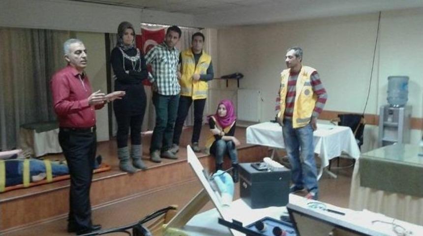 112 Sağlık G&ouml;revlilerine Adli Olgular Eğitimi Verildi