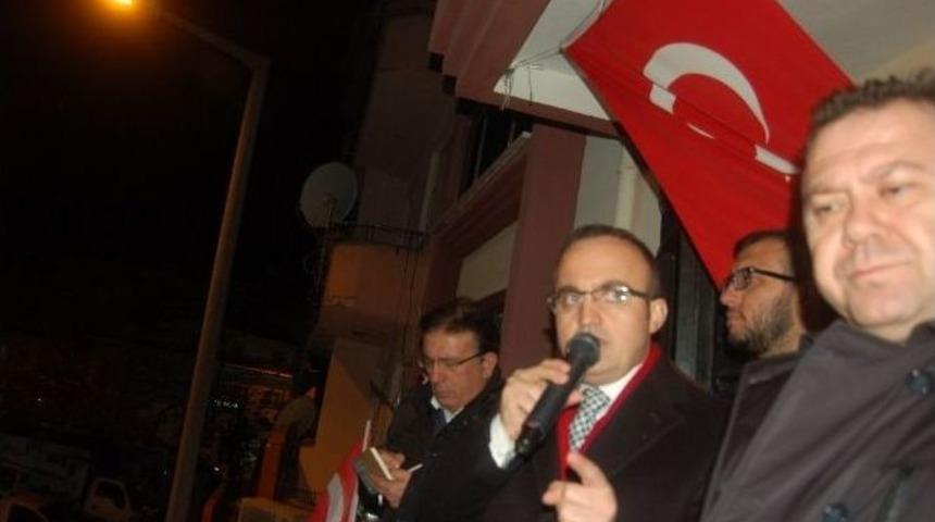 Turan, Lapseki&rsquo;de Balkon Konuşması Yaptı