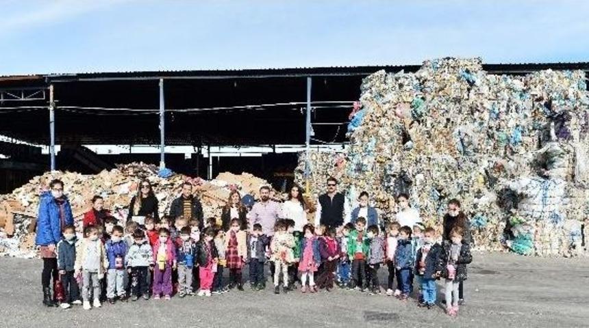 Muratpaşa&rsquo;nın Miniklerinden Geri D&ouml;n&uuml;ş&uuml;m Tesisinde İnceleme