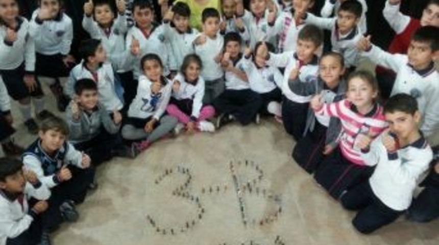 Atık Pil Kampanyasına Akb&uuml;kl&uuml; &Ouml;ğrencilerden Destek