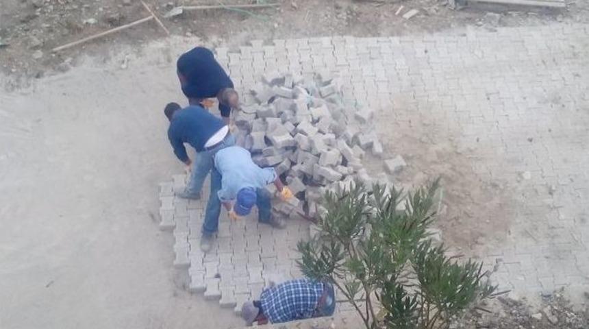 Turgutlu&rsquo;da Mezarlık Yolları Yenileniyor